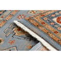 Miniatyrbild 3 av 5: Matta Ull KESHAN fringe, Ram oriental 7683/53544 beige / blå, 250x340