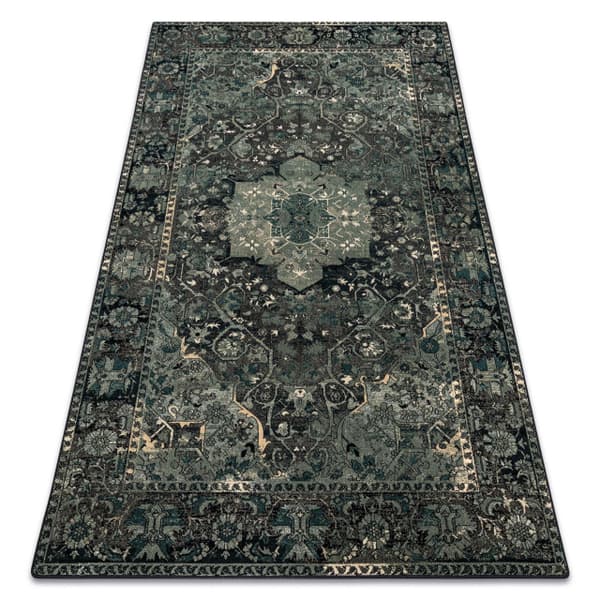 Tæppe POLONIA Dukato Pynt iron grøn, 170x235 cm