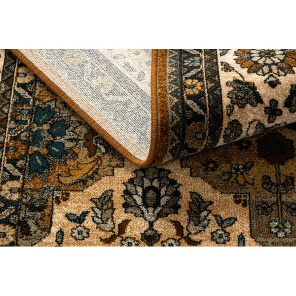 Tæppe POLONIA Samari Pynt jadeit brun, 170x235 cm