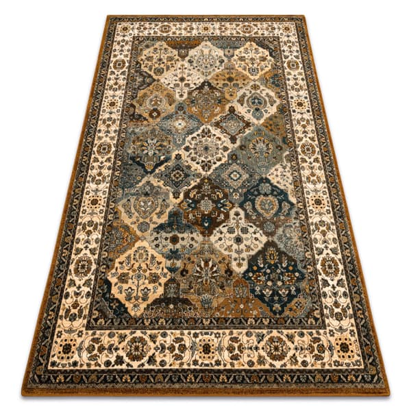 Tæppe POLONIA Samari Pynt jadeit brun, 170x235 cm