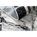 Miniatyrbild 4 av 5: Modern Matta TULS strukturell, fringe  51210 Marmor antracit, 140x190 cm