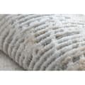 Miniatyrbild 5 av 5: Modern Matta TULS strukturell, fringe  51231 vintage elfenben / grå, 180x270 cm