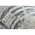 Miniatyrbild 5 av 5: Modern Matta TULS strukturell, fringe  51235 vintage, ram antracit, 280x370 cm