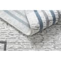 Miniatyrbild 4 av 5: Modern Matta TULS strukturell, fringe  51242 Ram elfenben / blå, 140x190 cm
