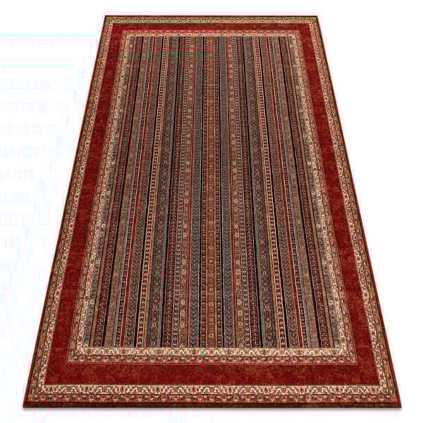 Tæppe villaa KASHQAI 4357 300 ramme, itämainen grøn / rødbrun, 67x130 cm