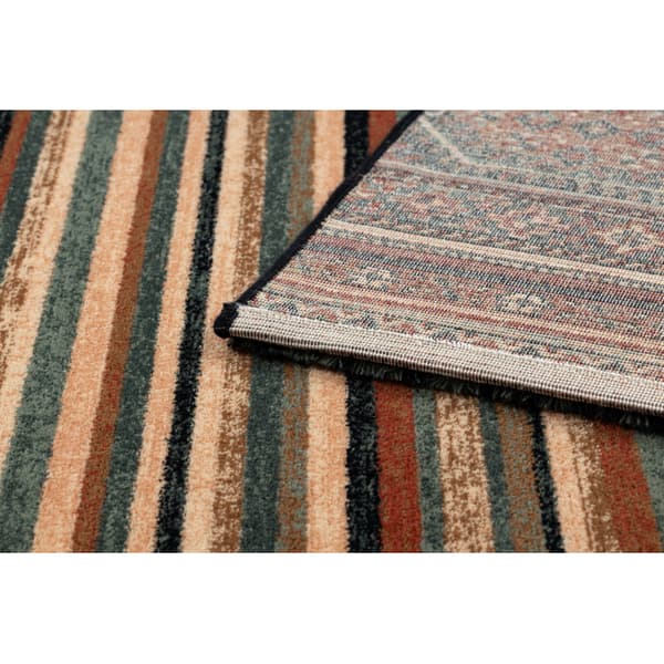 Ullmatta KASHQAI 4356 500 etnisk terracotta, 67x130 cm