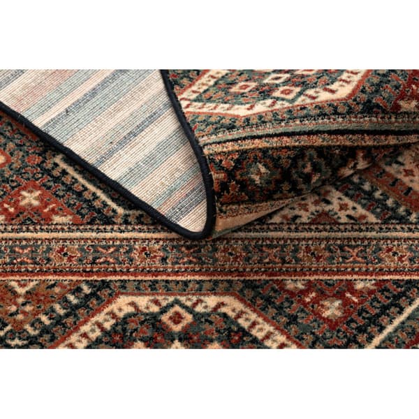 Ullmatta KASHQAI 4356 500 etnisk terracotta, 67x130 cm