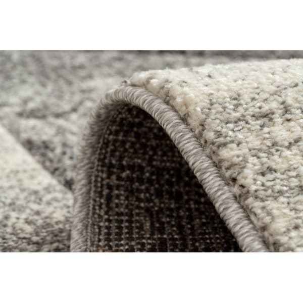 Fortovet FEEL 5673/16811 SILDEBEN grå / antracit / fløde, 80x290 cm