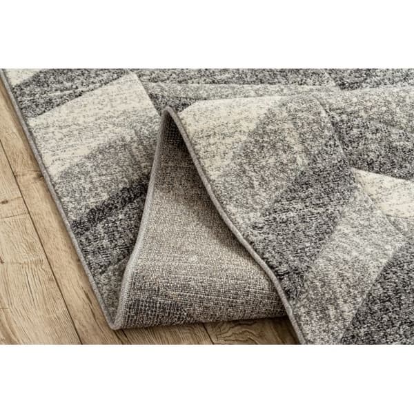 Fortovet FEEL 5673/16811 SILDEBEN grå / antracit / fløde, 80x290 cm