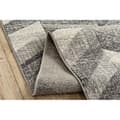 Pikkukuva 5 / 5: Matto FEEL 5673/16811 KALANRUOTO harmaa / antrasiitti / kerma, 80x340 cm