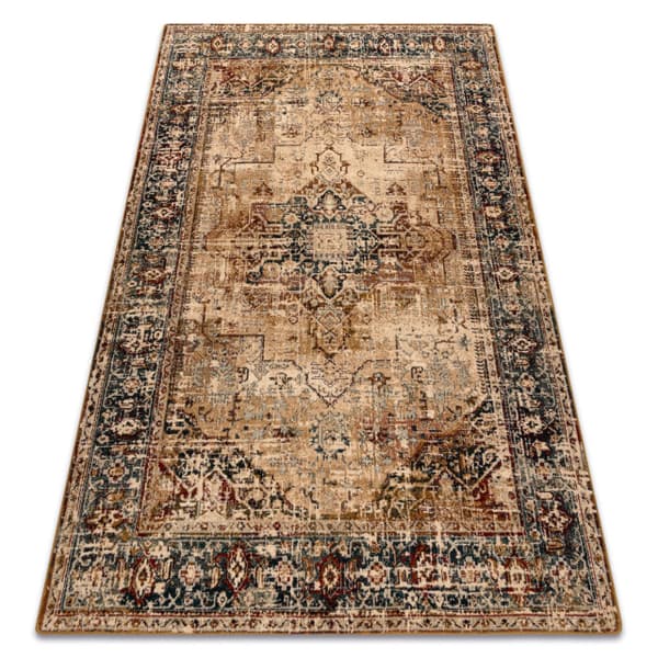Ullmatta POLONIA KALAR emerald, 170x235 cm