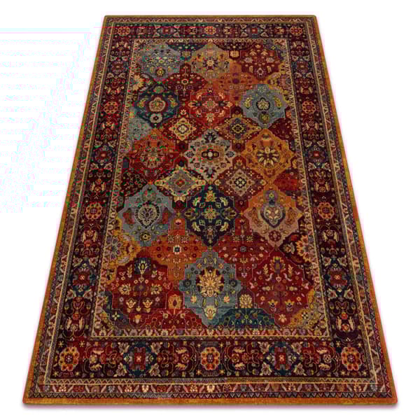 Matto POLONIA Samari Ornamentti rubiini, 170x235 cm