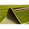 Miniatyrbild 5 av 5: Löpare HEAT-SET FRYZ NELI grön 100 cm, 100x270 cm