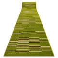 Miniatyrbild 1 av 5: Löpare HEAT-SET FRYZ NELI grön 100 cm, 100x270 cm