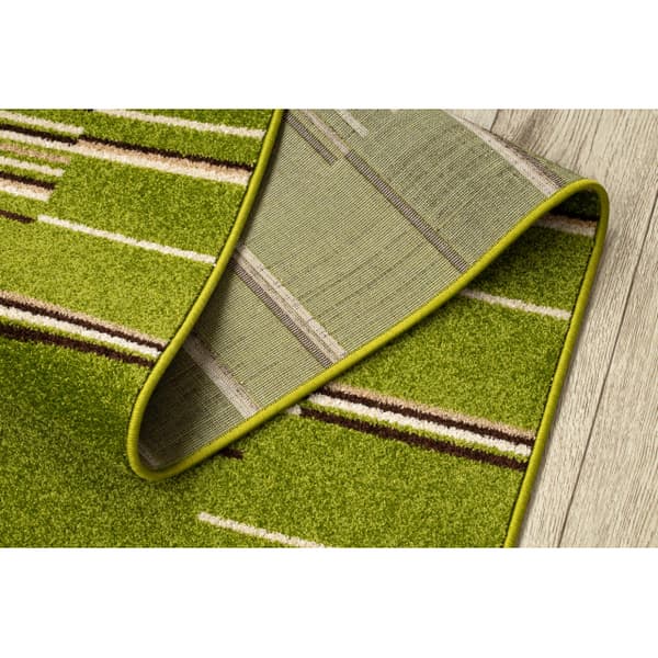 Matto HEAT-SET FRYZ NELI vehreys 100 cm, 100x1100 cm