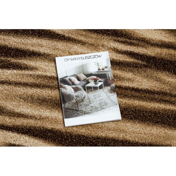 Fortovet KARMEL FRYZ - ARABICA brun 70 cm, 70x1150 cm