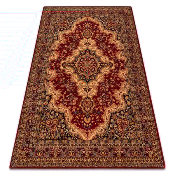 Tæppe POLONIA KING bordeauxrød , 170x235 cm