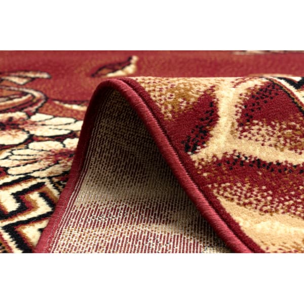 Löpare BCF TRIO maroon 100 cm, 100x420 cm