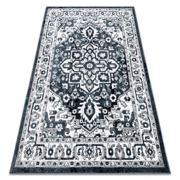 Matta POLI 8756A Prydnad blå, 120x170 cm