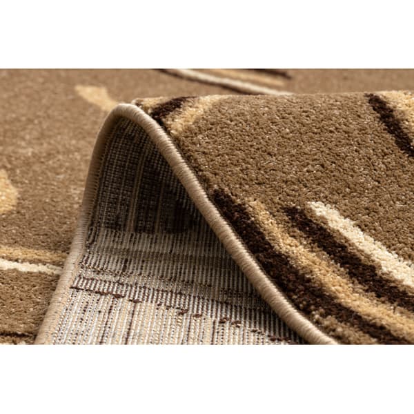 Fortovet KARMEL FRYZ - COFFEE valnød 120 cm, 120x890 cm