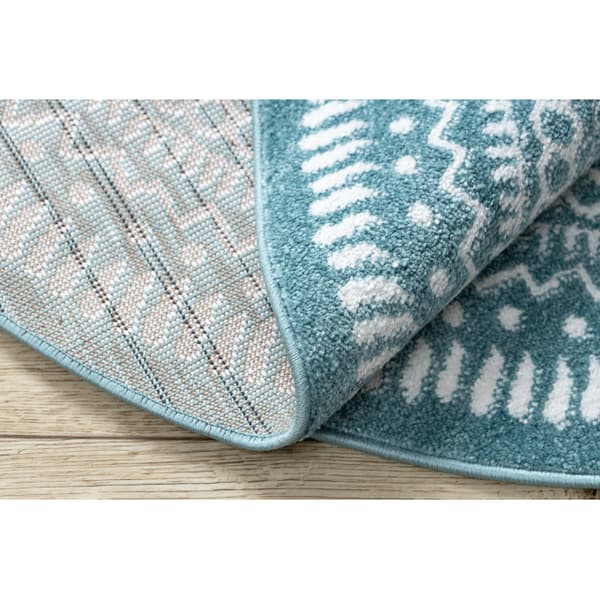 Matta FUN Napkin servett cirkel - blå, cirkel 140 cm