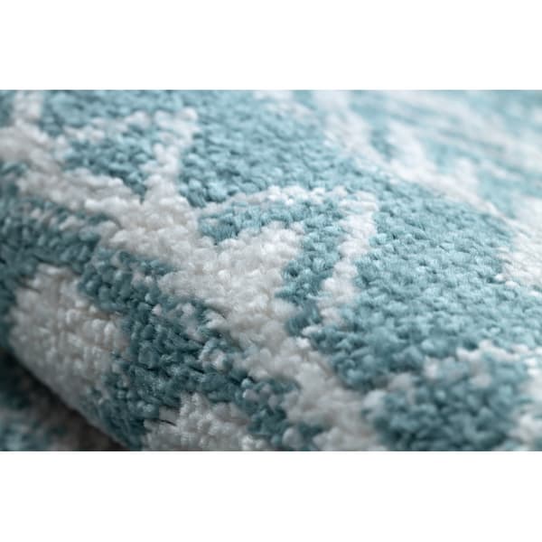 Matta FUN Napkin servett cirkel - blå, cirkel 140 cm