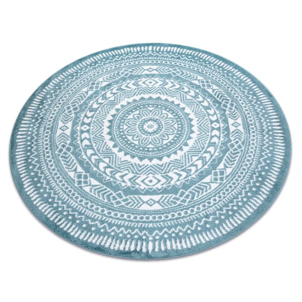Matta FUN Napkin servett cirkel - blå, cirkel 140 cm