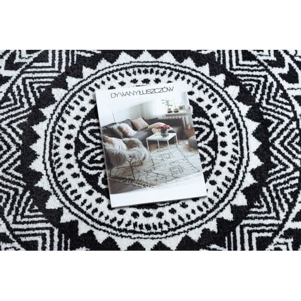 Matta FUN Napkin servett cirkel - grå, cirkel 140 cm
