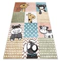 Pikkukuva 1 / 5: Matto FUN Pets lapsille, eläimet multi, 200x290 cm