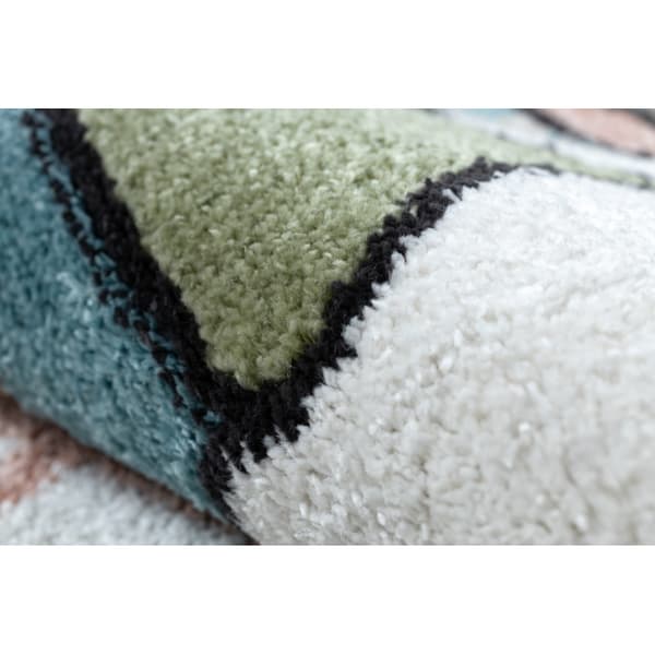 Matta Fun Hop For Barn Hoppa Hage Djur Bla 80x150 Cm Cdon