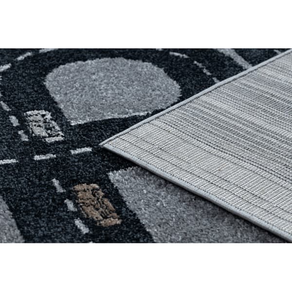 Matto FUN Strade lapsille, ulica, miasto harmaa, 200x290 cm