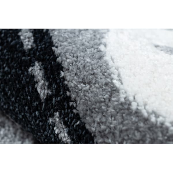 Matto FUN Strade lapsille, ulica, miasto harmaa, 280x370 cm