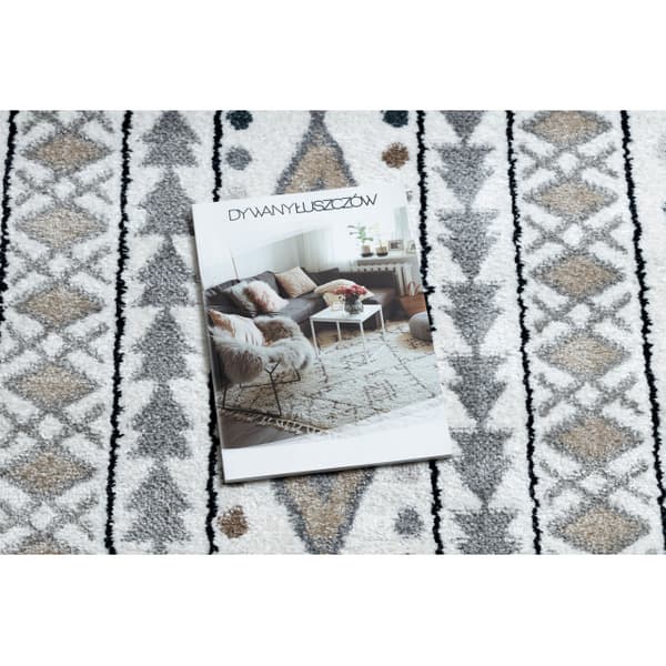 Matto FUN Teepee lapsille, suunnittelu indiański, kehys kerma, 180x270 cm