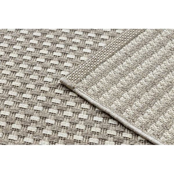 Tæppe, Fortovet OVERRASKNING SISAL BOHO 39003363 Linjer beige, 80x200 cm