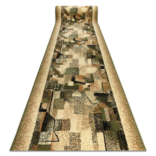 Löpare BCF IMPRESJA olive 60 cm, 60x980 cm