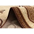 Miniatyrbild 5 av 5: Löpare BCF KRZYŚ brun 100 cm, 100x450 cm