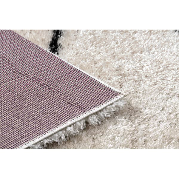 Tæppe FLUFFY 2371 shaggy bælter fløde / antracit, 160x220 cm