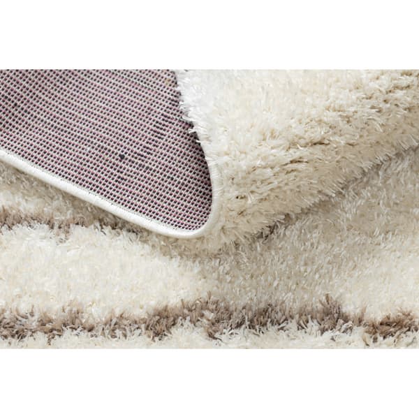 Tæppe FLUFFY 2371 shaggy bælter fløde / beige, 180x270 cm