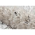 Pikkukuva 5 / 5: Matto FLUFFY 2372 shaggy suolaa ja pippuria kerma / antrasiitti, 140x190 cm