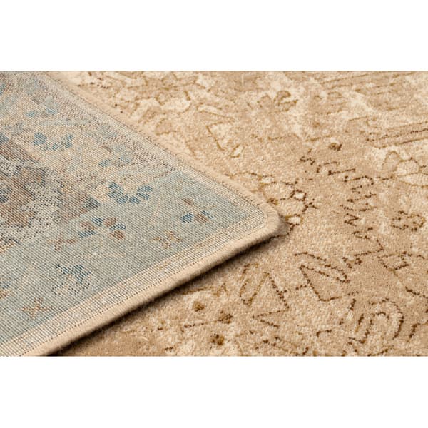 Ullmatta OMEGA LUMENA etnisk vintage camel, 170x235 cm