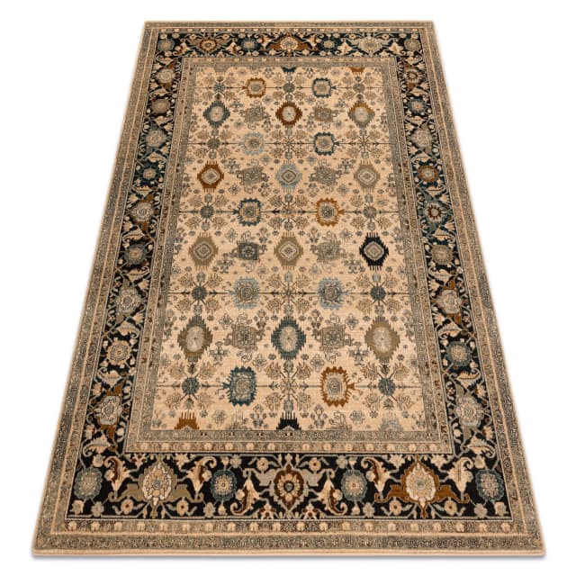 Ullmatta OMEGA PARILLO Ram jadeit brun, 170x235 cm