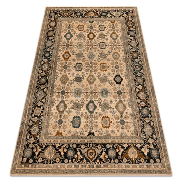 Tæppe villaa OMEGA PARILLO ramme jadeit brun, 170x235 cm