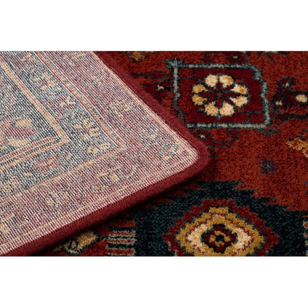 Tæppe villaa OMEGA PARILLO ramme rubin, 170x235 cm