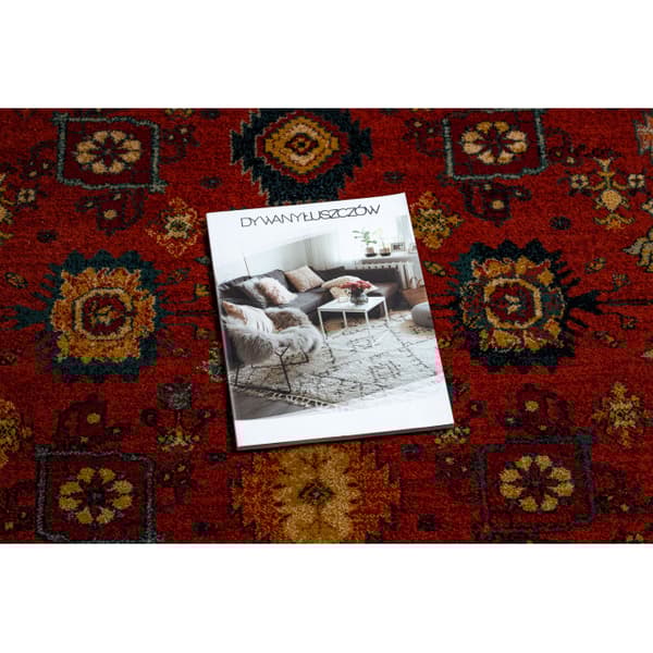 Villa matto OMEGA PARILLO kehys rubiini, 235x350 cm