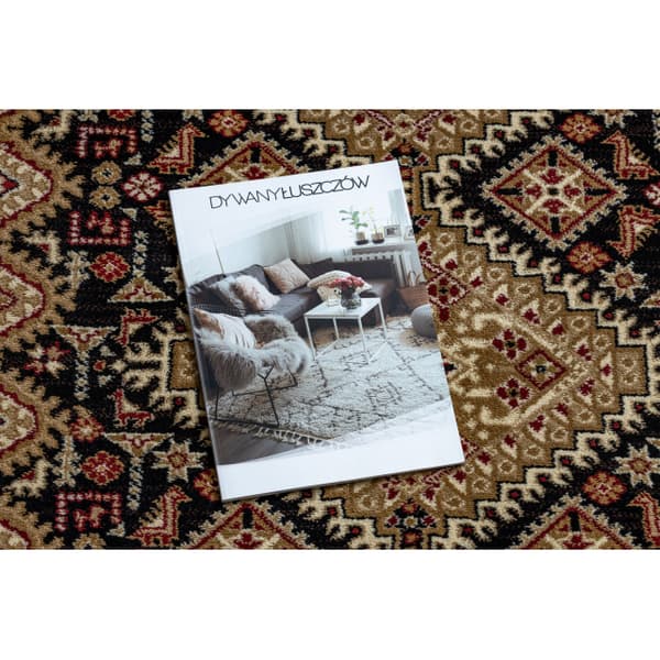 Royal  Matto kuvio G021 Klassinen musta / beige, 180x270 cm