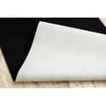 Miniatyrbillede 3 af 5: Gummibelægning RUMBA enkelt farve sort 60 cm, 60x230 cm