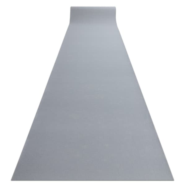Gummibelægning RUMBA enkelt farve grå 80 cm, 80x920 cm