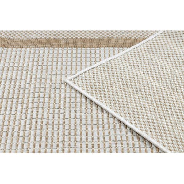 Matta SISAL SION Ram 21782 Platt vävd ekru / beige, 180x270 cm