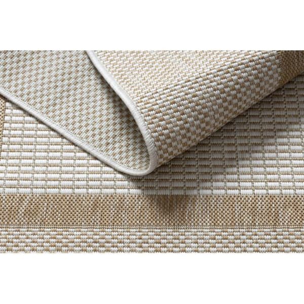 Matta SISAL SION Ram 21782 Platt vävd ekru / beige, 180x270 cm