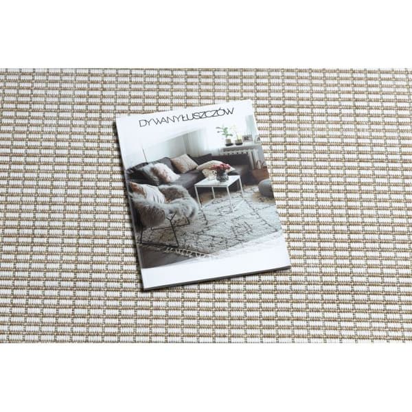 Matta SISAL SION Ram 21782 Platt vävd ekru / beige, 180x270 cm
